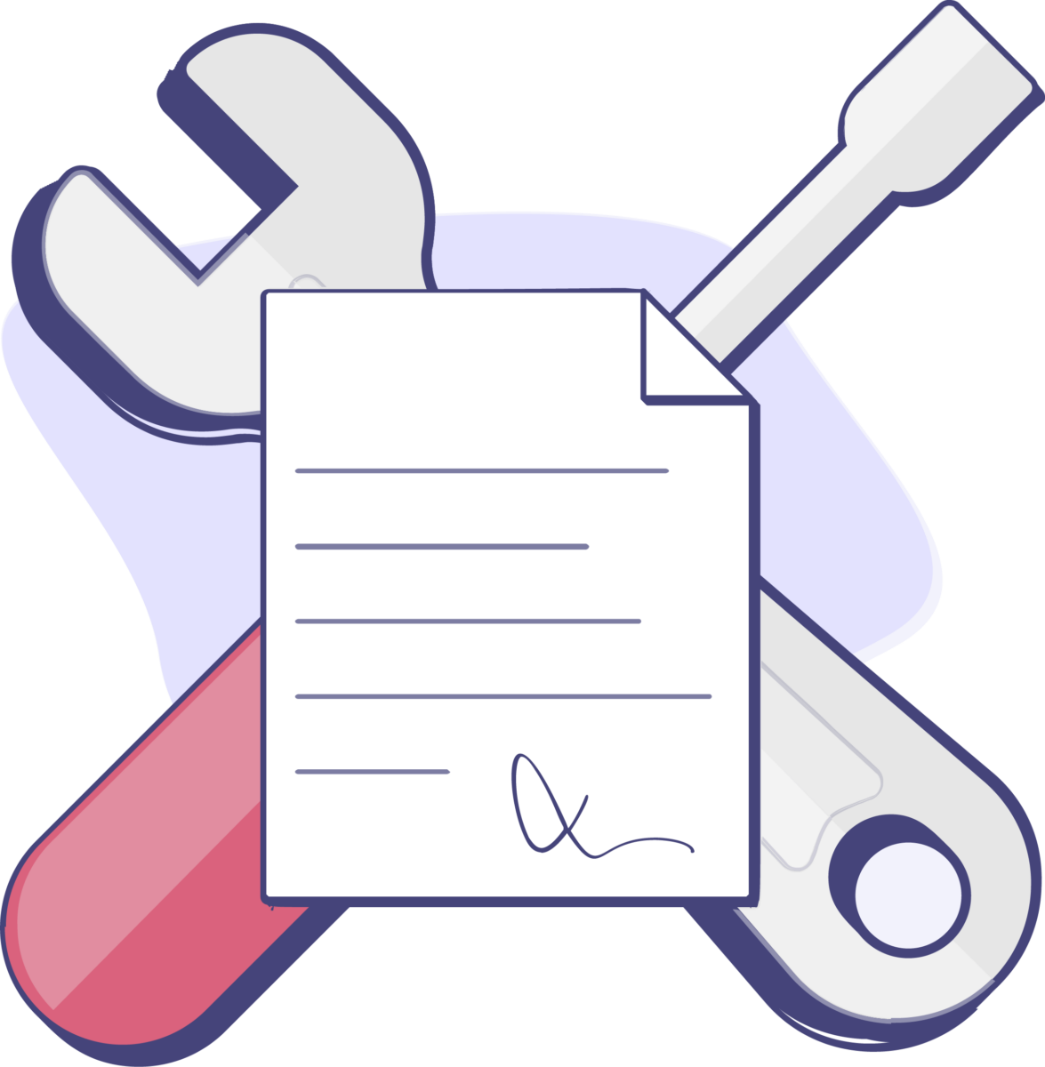 Illustration-Contrat-Maintenance Prestation icone